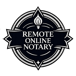 Remote Online Notary Badge